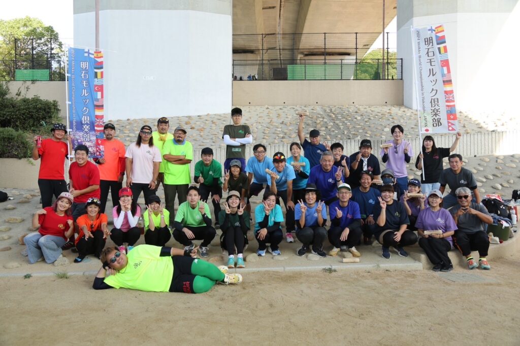 明石モルック倶楽部のロゴ