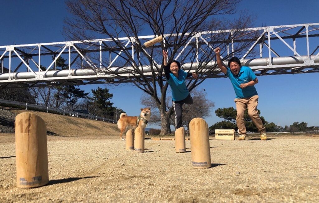 武庫川モルックマメシーバのロゴ