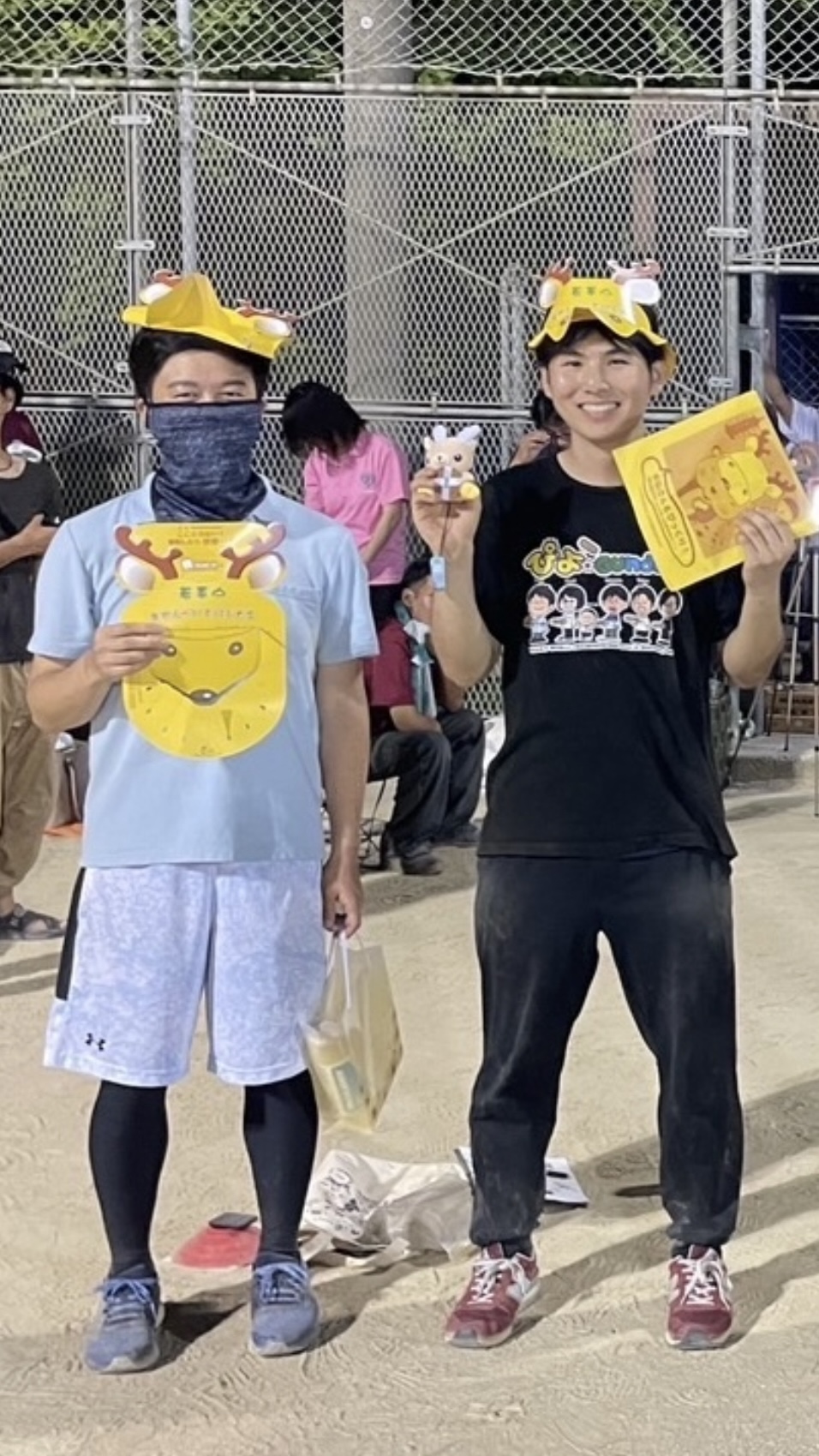 C.ルメールと的場文男の写真