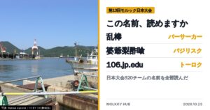 Ankkaが14チーム、WAMöが10｜日本大会に同じ名前で何チームも出す「一門」を数えたの写真